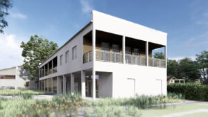 projekte_scc_clubhaus_Perspektive_Edelstahl_Braun_Osten